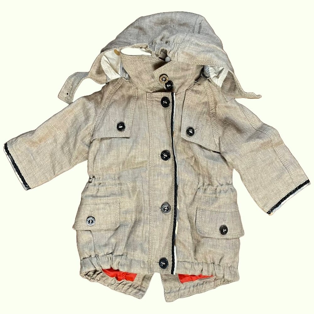 Burberry Linen Baby Jacket - 6 Months